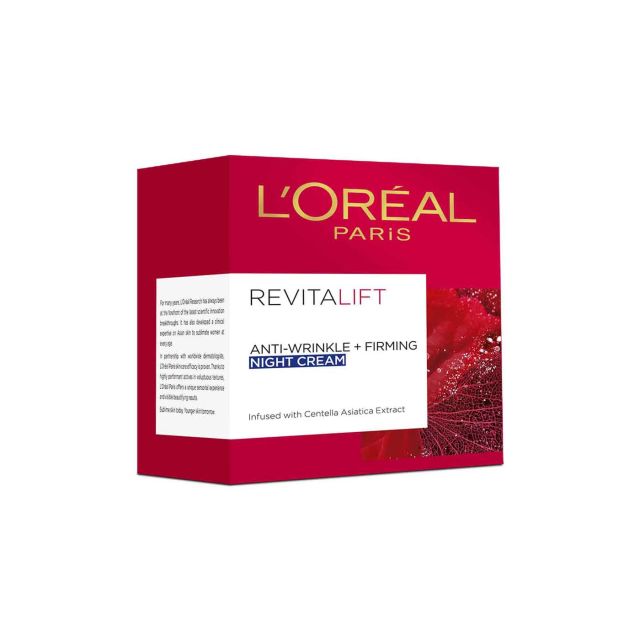 L'ORÉAL PARIS Revitalift Anti-Wrinkle + Firming Night Cream. 1.7 oz.