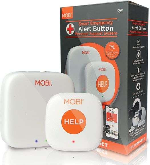 MOBI SMART EMERGENCY ALERT SOS BUTTON