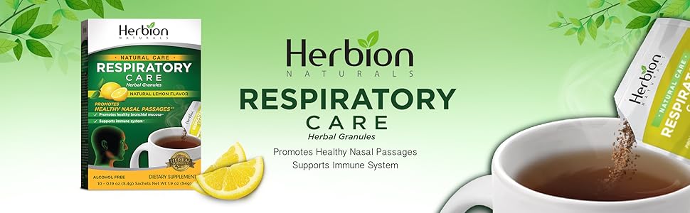 HERBION NATURALS RESPRIRATORY CARE,NATURAL