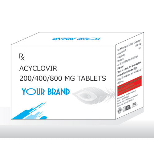 ACYCLOVIR TB 800MG 500