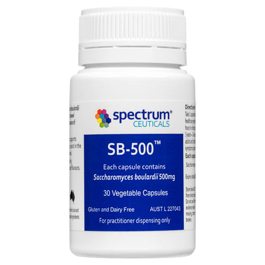 SACCHAROMYCES BOULARDII 500 MG CAP 50 UD