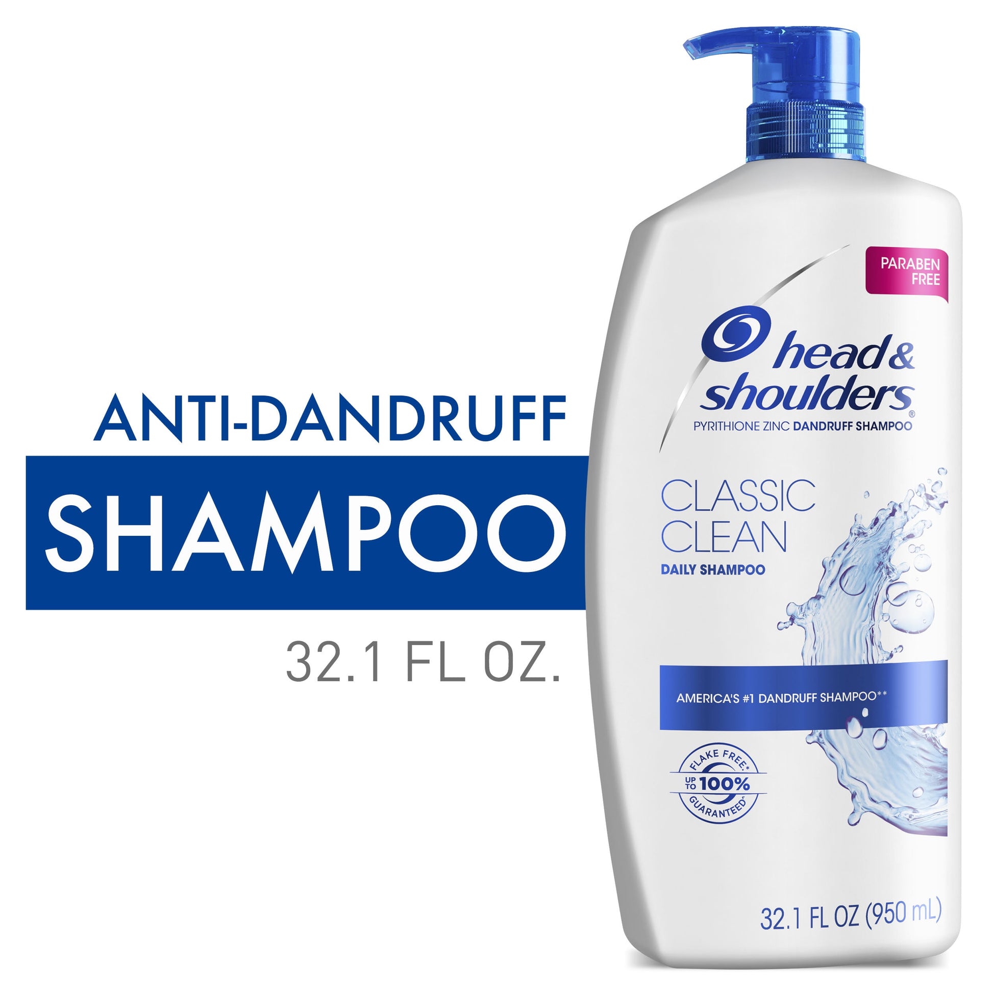 Head & Shoulders Classic Clean Dandruff Shampoo, 3 oz