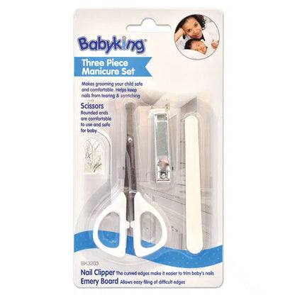 Babyking Three Piece Manicure Set