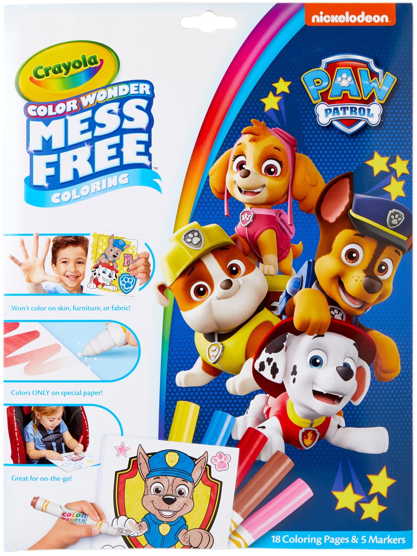 Crayola PAW Patrol Coloring & Activity Pad With Markers