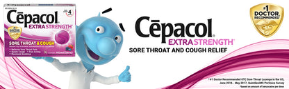 CEPACOL ES LOZ SORE THRT/CGH BERRY 16CT