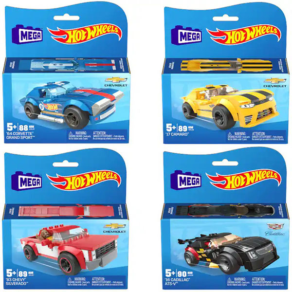 MEGA REAL WORLD RACERS ASST