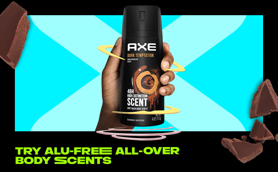 AXE BODY SPRAY DARK TEMPTATION AER 2.9OZ