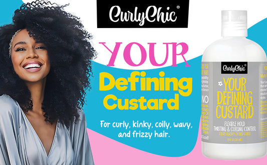 CURLYCHIC CURLY CUSTARD   11.5Z