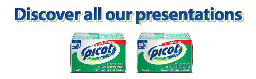 picot Sal de Uvas Antacids, 12 pack