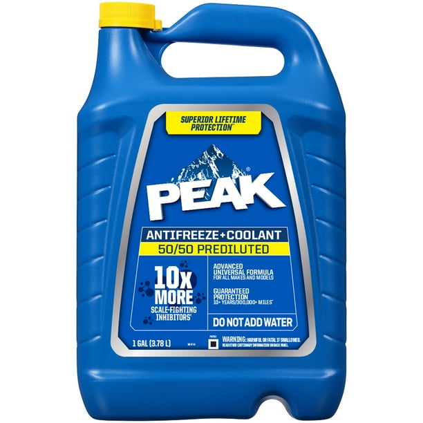PEAK Ready to Use 50/50 Antifreeze and Coolant