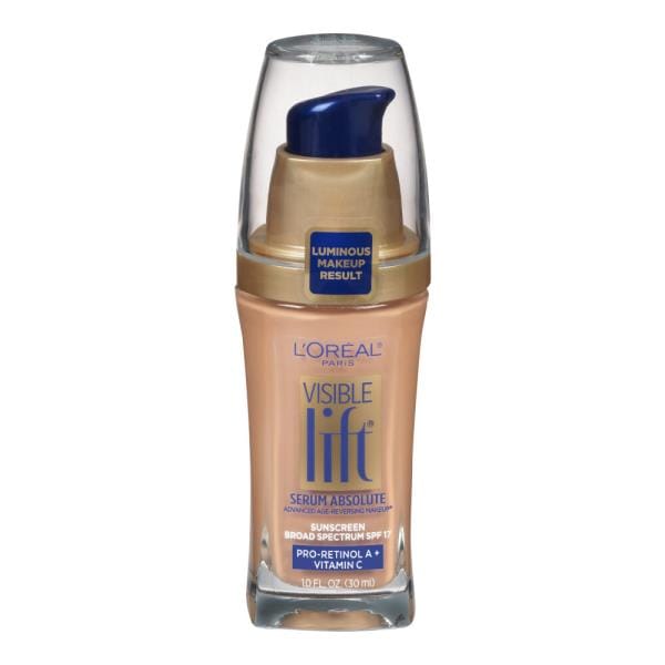 L'ORÉAL PARIS Visible Lift Serum Absolute Lightweight Foundation, 148 Natural Buff, 1 oz