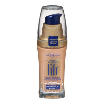 L'ORÉAL PARIS Visible Lift Serum Absolute Lightweight Foundation, 148 Natural Buff, 1 oz