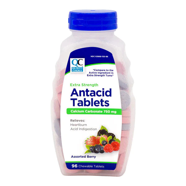 CALCIUM ANTACID CW 750MG 96 A/FRT