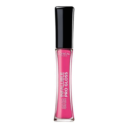 L'ORÉAL PARIS Infallible 8 Hour Pro Lip Gloss, Hydrating Finish, 885 Shell Pink, 0.21 fl. oz.