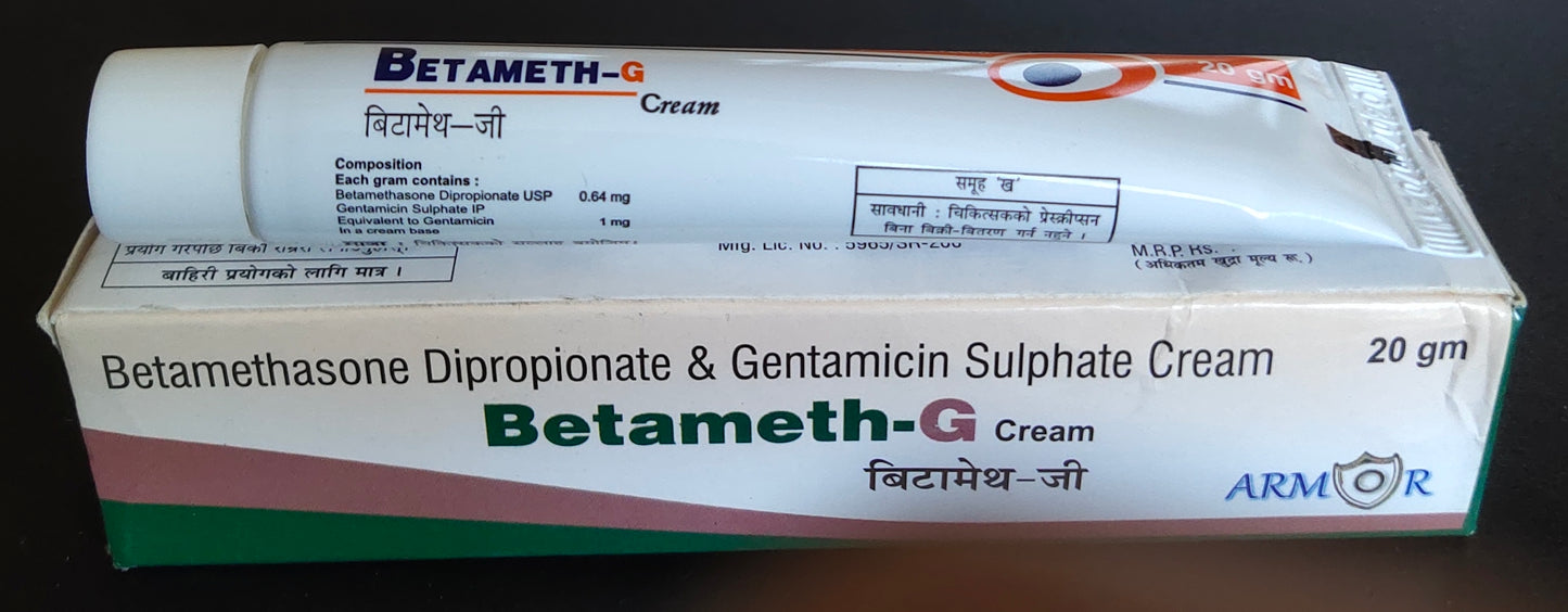 BETAMETH DP AUG CR 0.05% 15GM