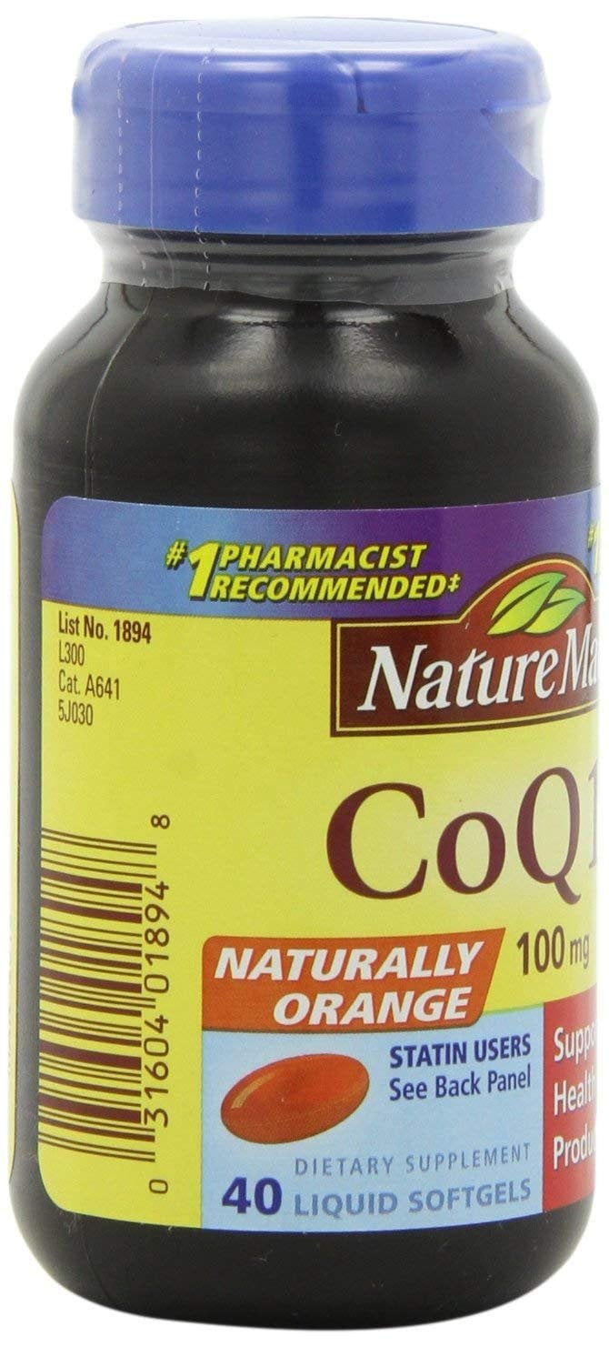 COQ10 100MG SOFTGEL 120CT NAT MADE