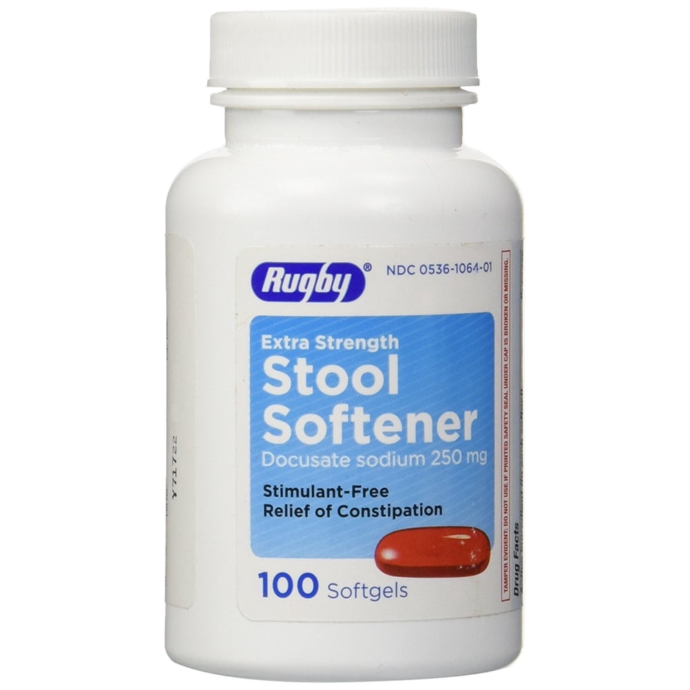 GNP STOOL SFTNR DOC SOD 250MG SGL 100CT