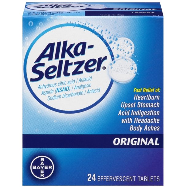 ALKA SELTZER PLUS C/F TB 24 ORN