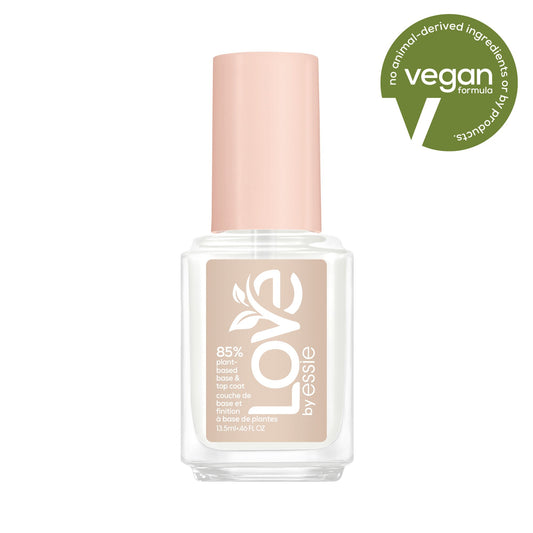 LOVE by Essie 80 percent plant-based nail polish, vegan, green, Good Impressions, 0.46 fl oz