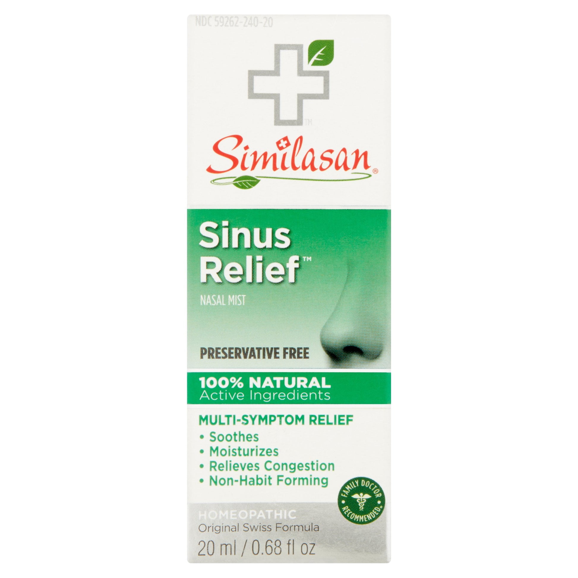 Sinus Relief Nasal Mist; Multi-Symptom Relief