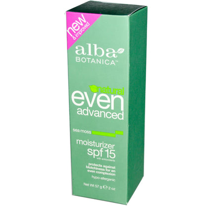 Even Advanced Moisturizer Spf 15; Sea Moss