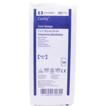 CURITY COVER SG 4X4N 25X2EA