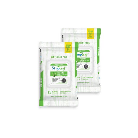 FLUSHABLE WIPES,ALOE VERA