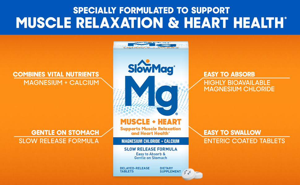 SLOW MAG MG CALM + SLEEP TAB 60CT