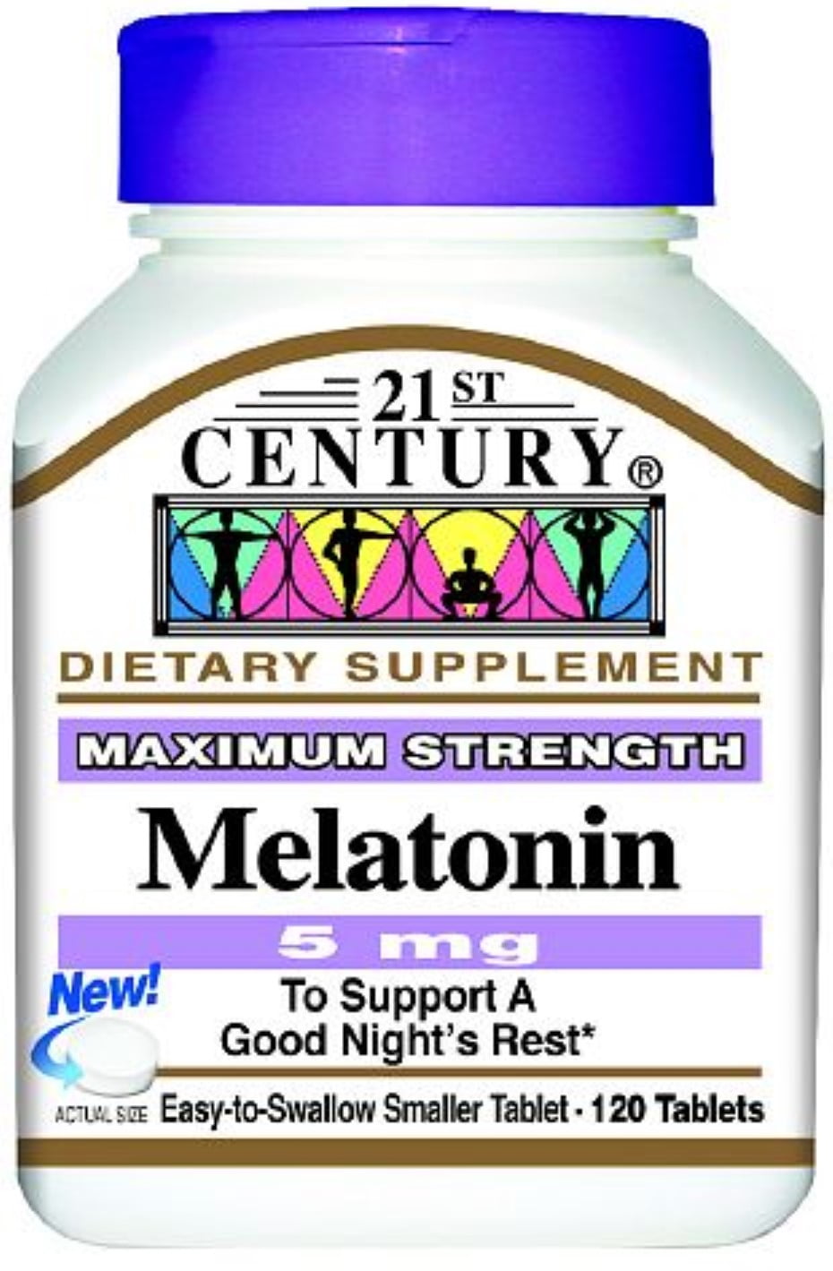 MELATONIN 12 MG QD CHRY TAB 120CT 21ST C