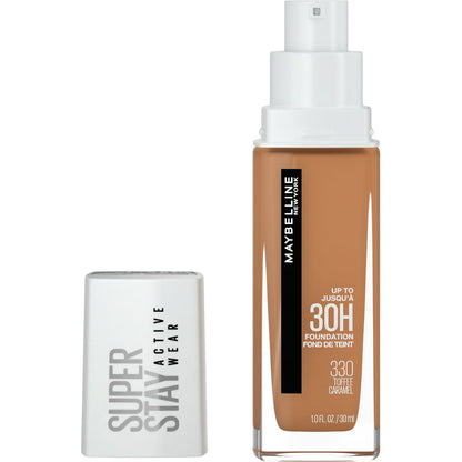 Maybelline Super Stay Full Coverage Liquid Foundation Makeup, Medium Beige, 1 fl. oz.