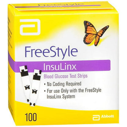 FREESTYLE INSULINX TEST STRIP 100CT