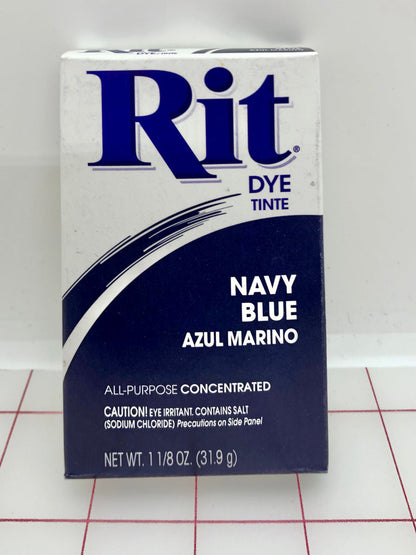 Rit Dye Powder Navy Blue 1-1/8oz