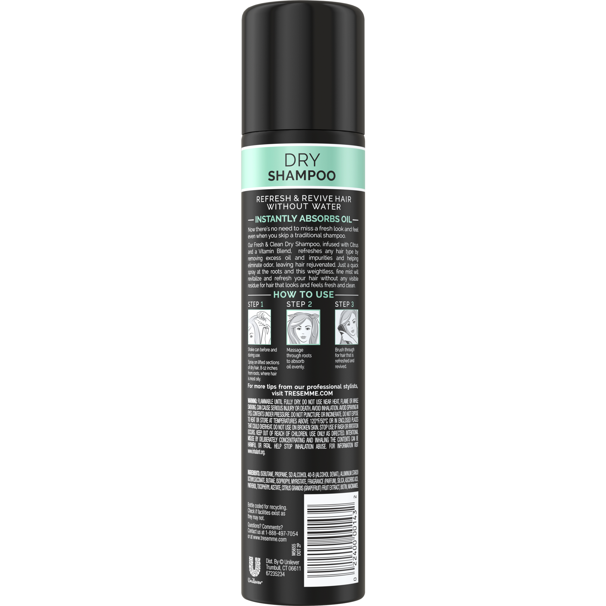 Tresemme Dry Shampoo Fresh Clean 7.3oz