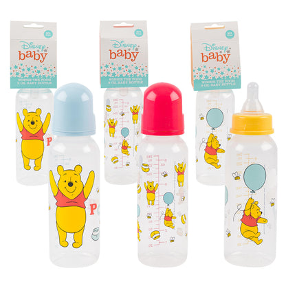 Disney Baby Winne the Pooh and Friends Bottle - Assorted, 9 oz
