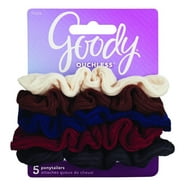 Scünci Effortless Beauty 2x2 Basic Ribbed Twisters, 3 CT