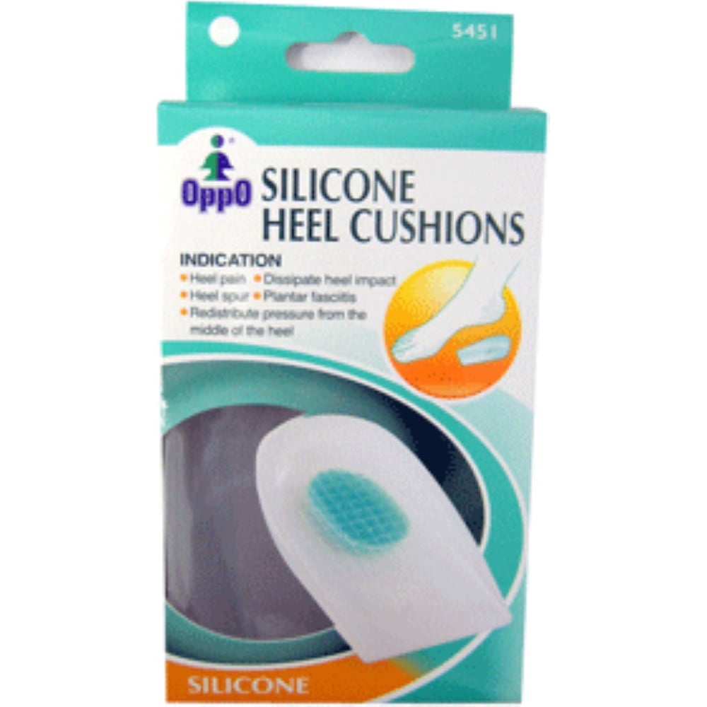 OPPO HEEL PADS SB 2EA GEL SIL LRG