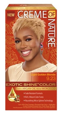 Creme Of Nature Color #9.23 Light Golden Blnd Exotic Shine