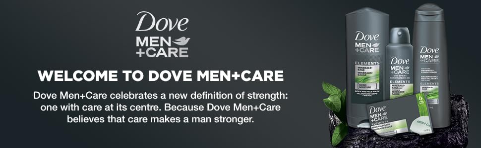 DOVE MEN+CARE LQ 13.5OZ F/B