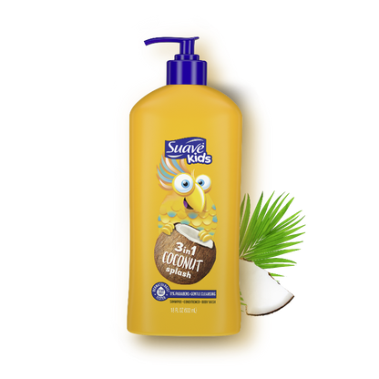 Suave Kids 3-In-1 Shampoo-Cond -Bodywash Coco-Craze 13.5oz