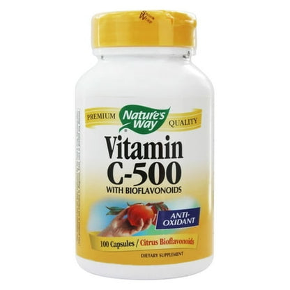 NATURE'S WAY VIT C 500 W/BIOFLAVS
