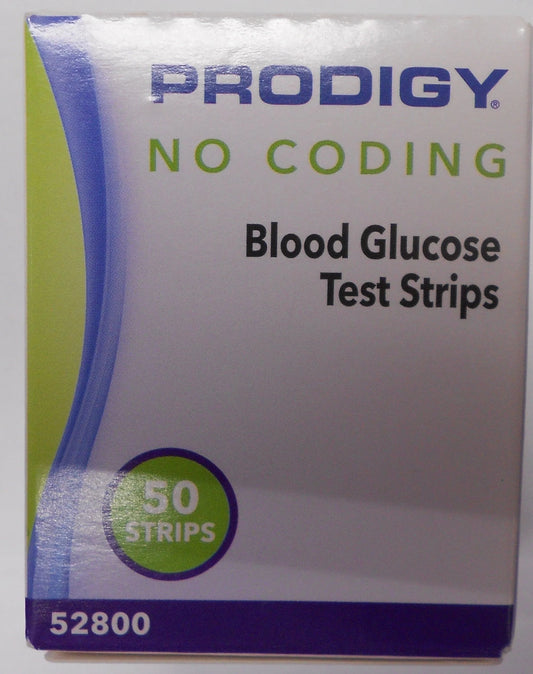 PRODIGY NO CODE STRIP MEDI 50CT