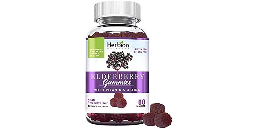 HERBION NATURALS GUMMIES,ELDERBERRY