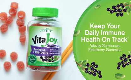 VITAJOY ELDERBERRY GUMMY 60CT 21ST CENT