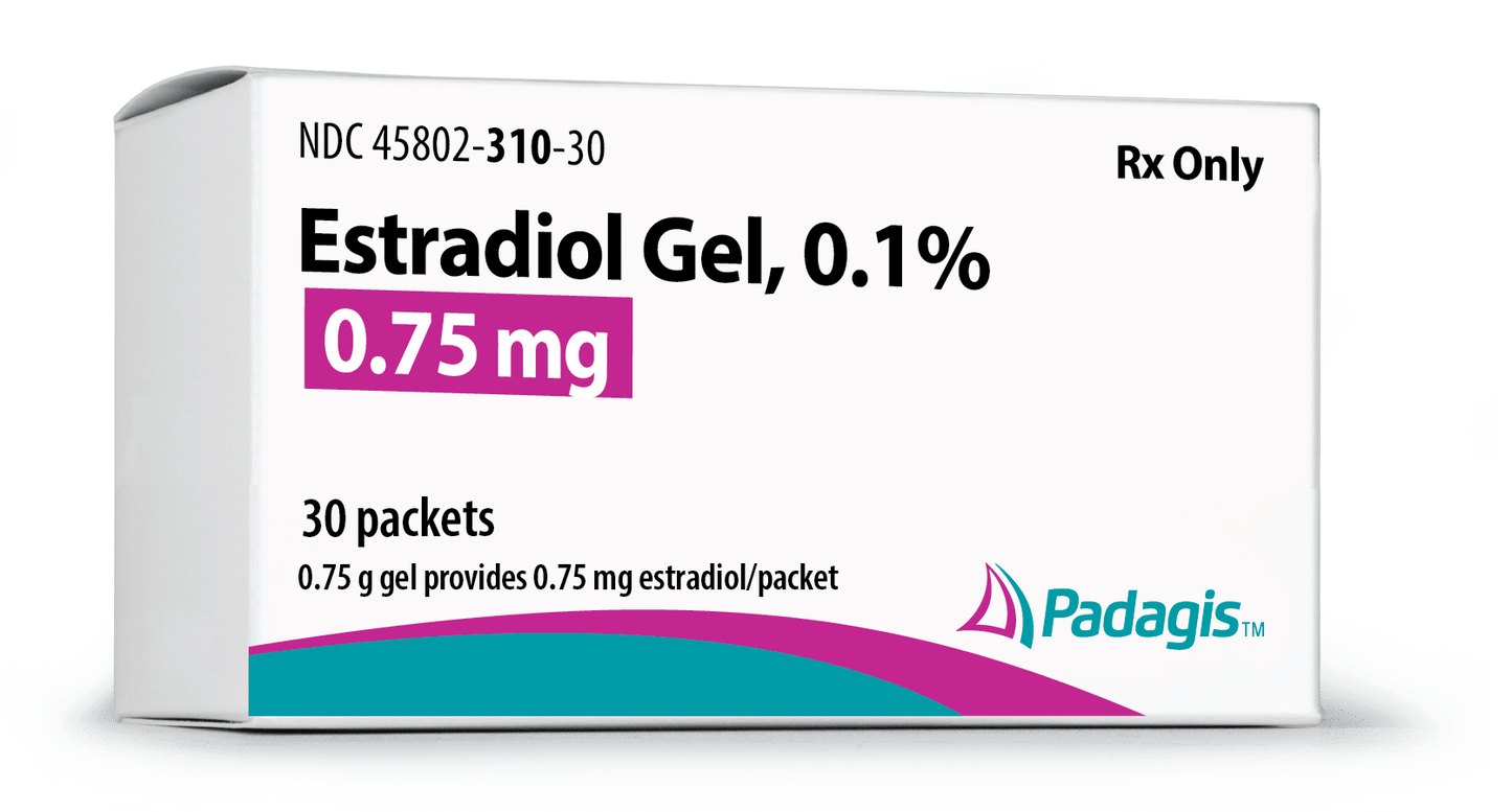 ESTRADIOL PK 0.1% 30X1GM GEL