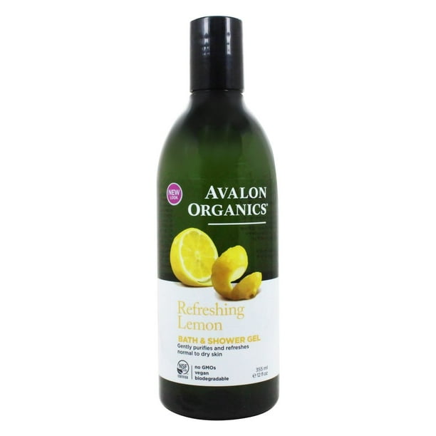 AVALON ORGANICS BATH & SHWR GEL,LEMON