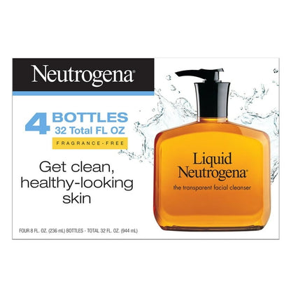 NEUTROGENA LIQUID CLEANS FACE FRG FR 8OZ