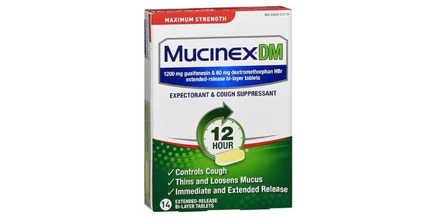 MUCINEX DM TB 600MG 100