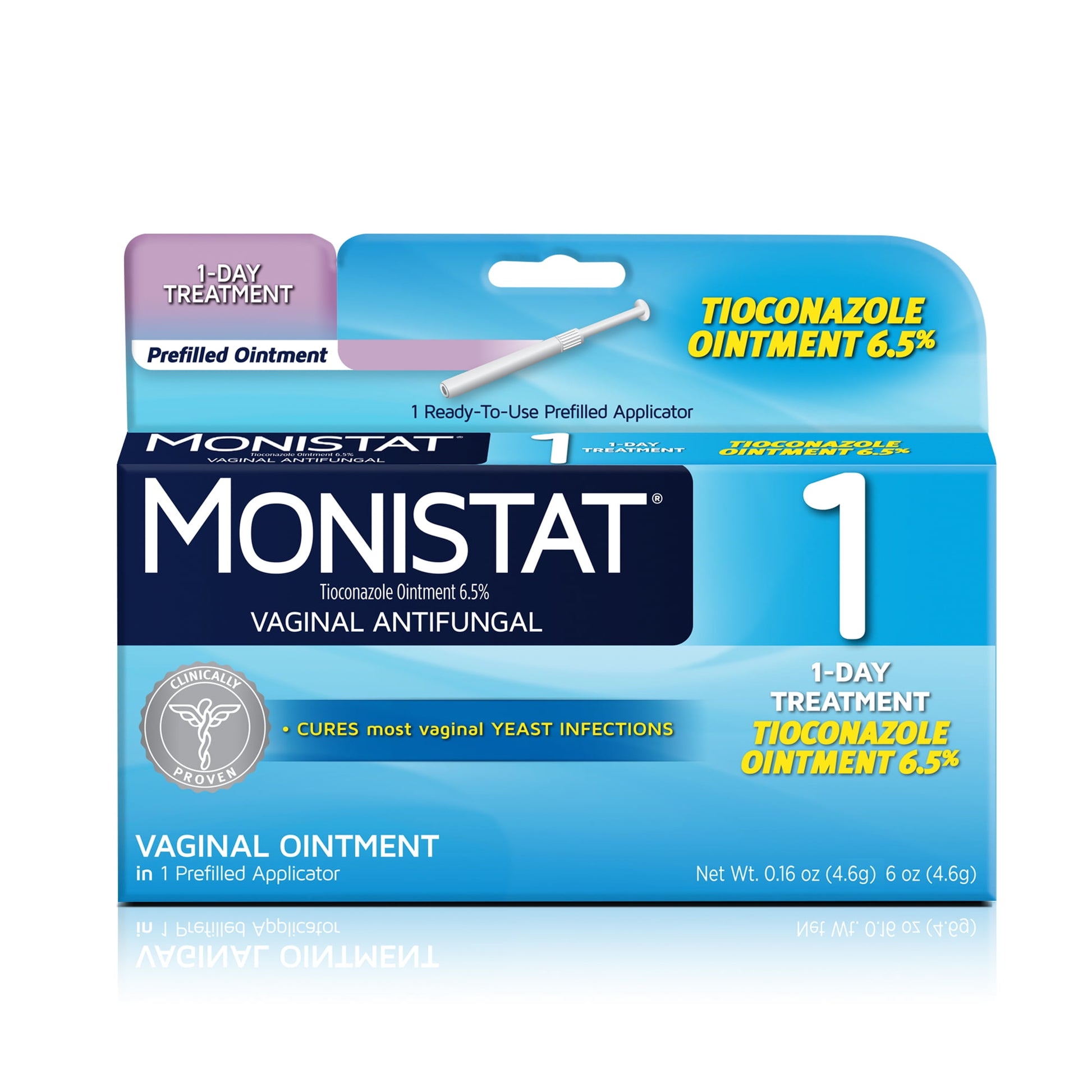 MONISTAT 1 TIOCONAZOLE APL ONT 0.16OZ