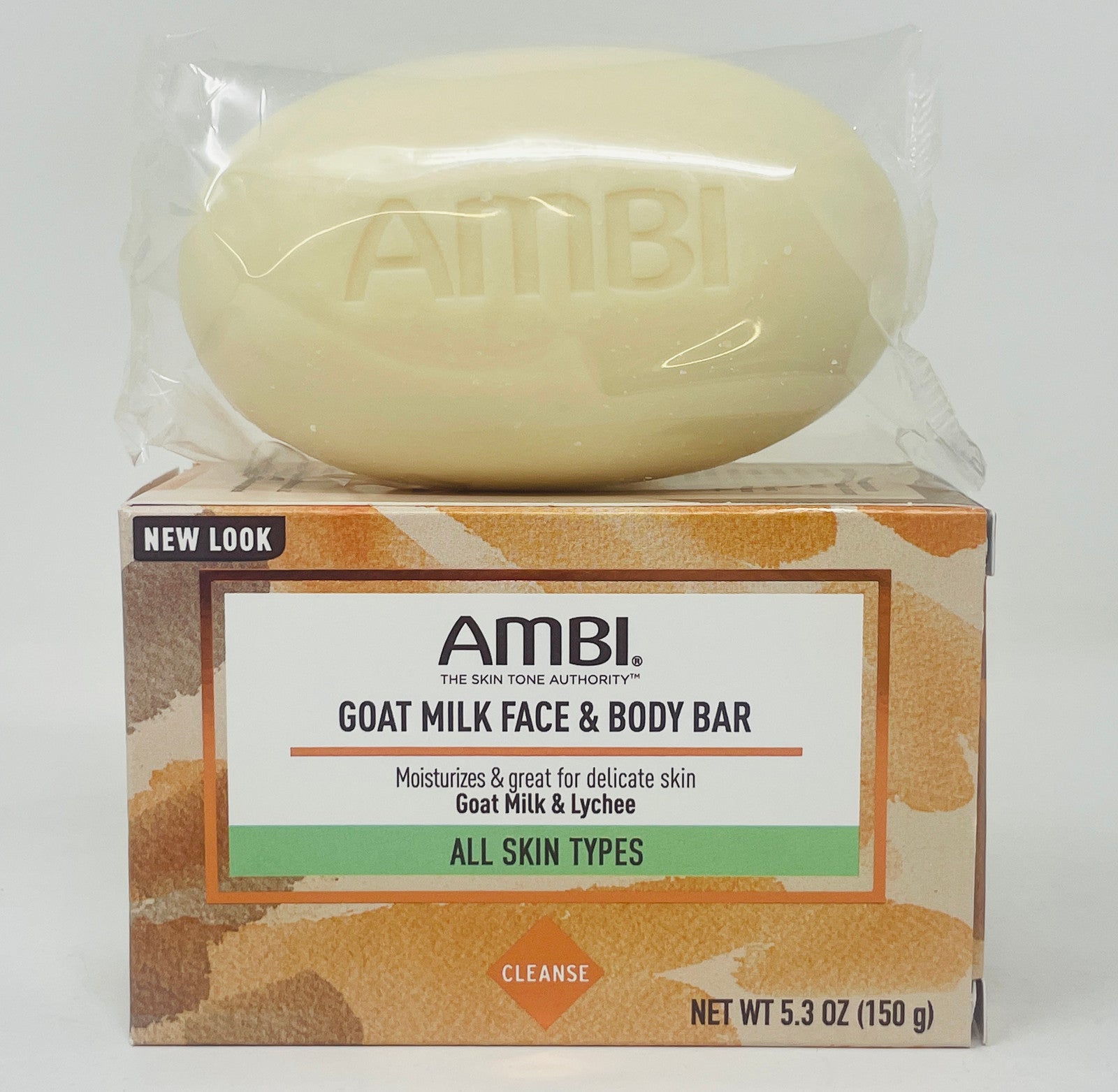 Ambi Face & Body Bar Goat Milk All Skin Types 5.3oz