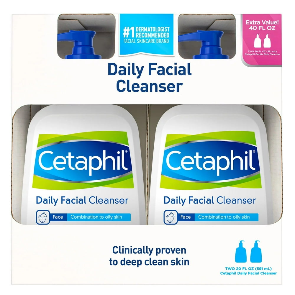 CETAPHIL DAILY FACIAL CLEANSER LOT 16OZ